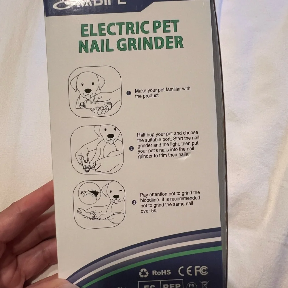 Yabife Electric Pet Nail Grinder